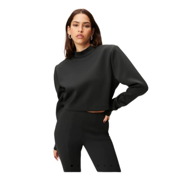 Good American Scuba Mock Neck Top - Picture 3 of 9